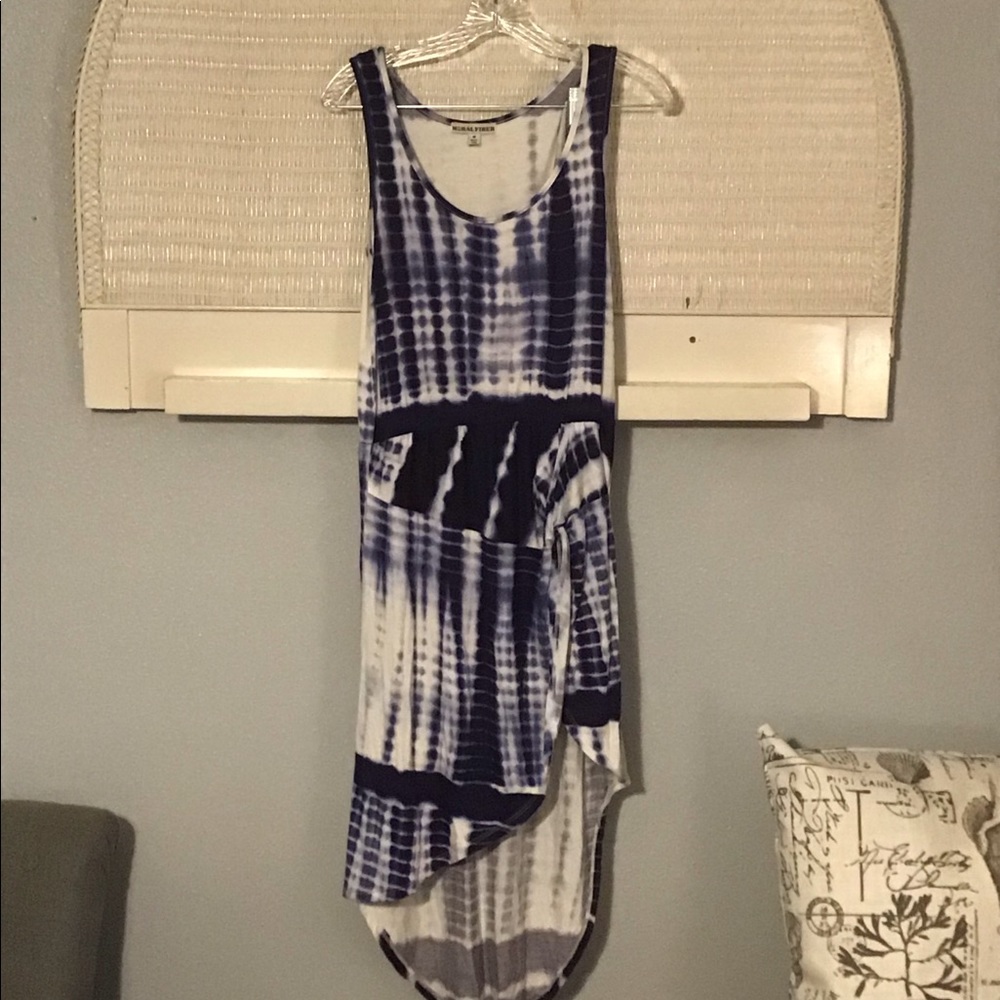 Moral Fiber Women’s Jeans Tye Dye Dress - Picture 2 of 9